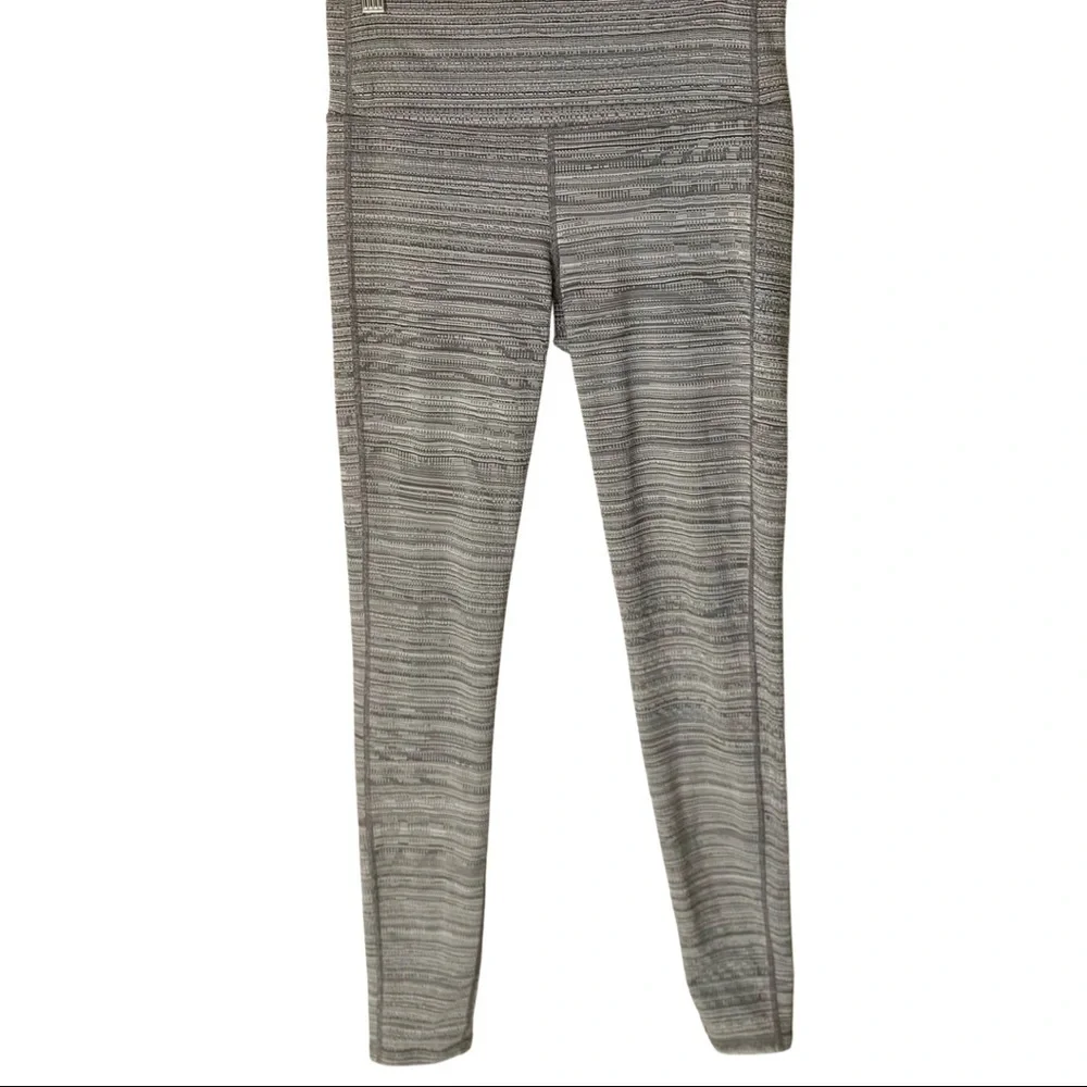 ATHLETA Jacquard Chaturanga Athletic Tight Legging Grey Size Small - Picture 2 of 13